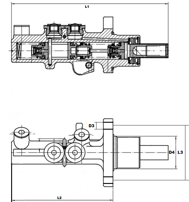 Цилиндр тормозной главный 239A5-40102/7971024