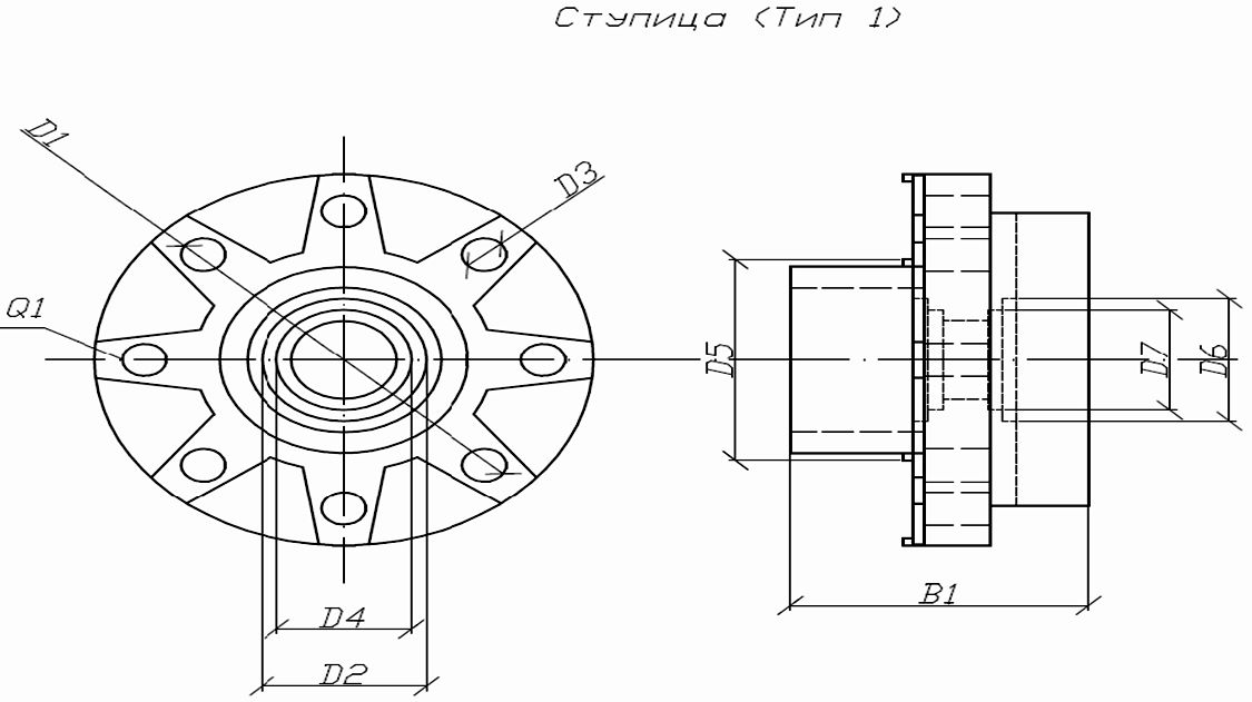 Ступица 27414-32031