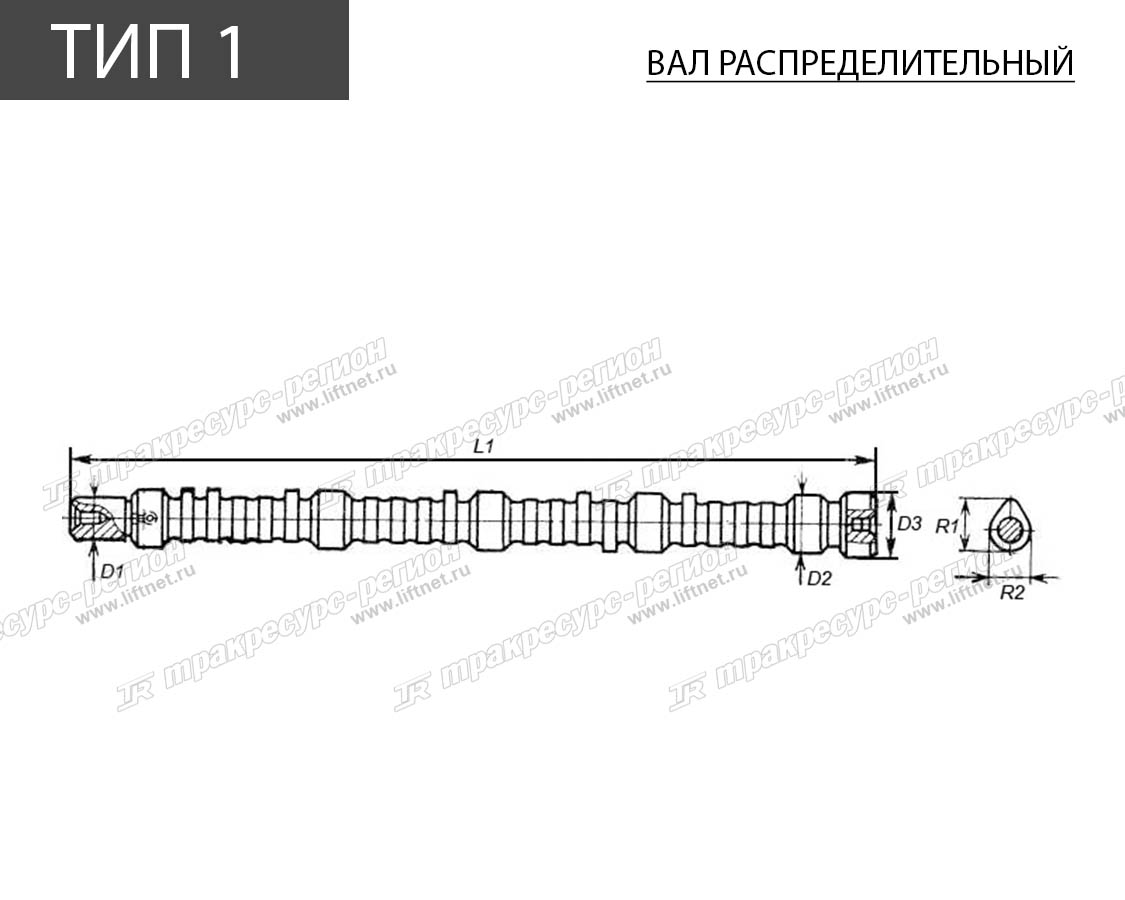 Распредвал N-13001-50K00