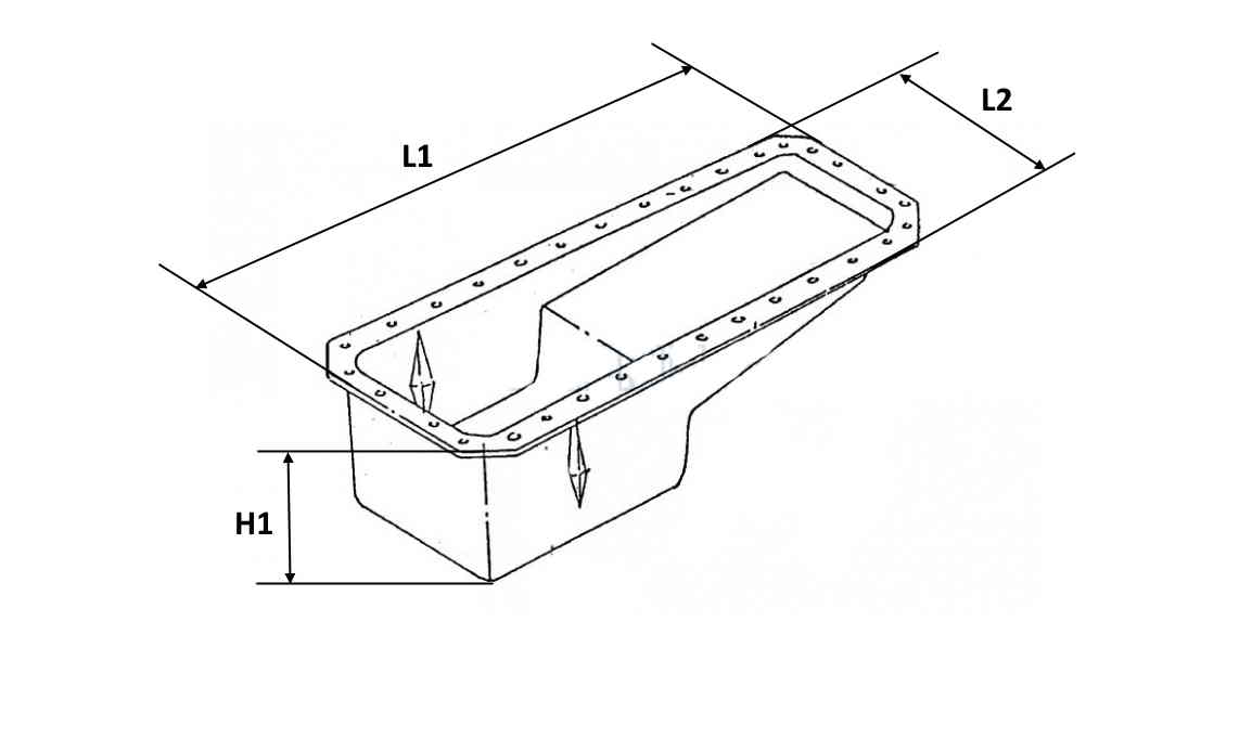Поддон ГДП ZL30/ML333R