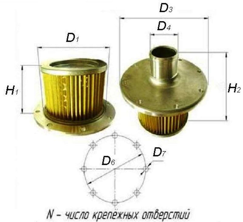 Фильтр гидравлический 15943-82591