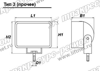 Маячок проблесковый SG-SR4