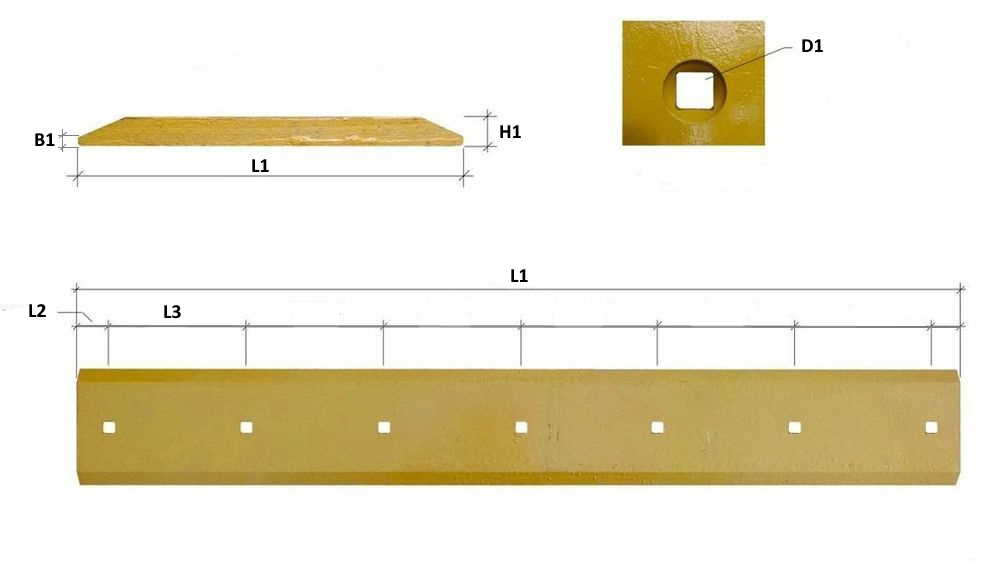 Нож ковша Lonking CDM307/308/312