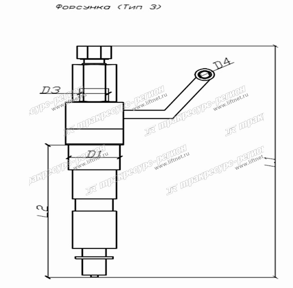 Форсунка  Cummins QSB6.7-C190-31