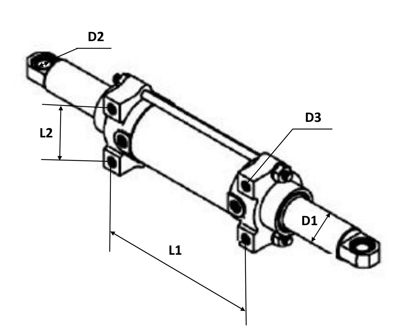 Цилиндр рулевой 49509-GE00A